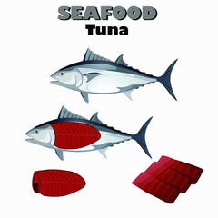 Tuna and seafood