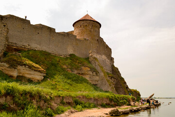Ancient Akkerman fortress in Odessa province of Ukraine