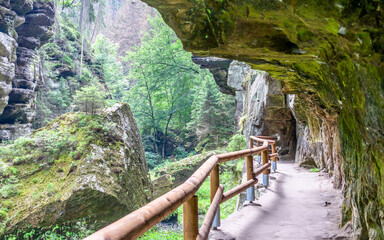 Wilde Klamm böhmische Schweiz 2020