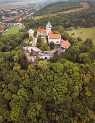 Fototapeta na wymiar Smolenice Castle in Smolenice