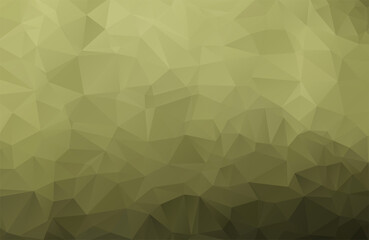 Abstract Vector Military Camouflage Background Made of Geometric Triangles Shapes