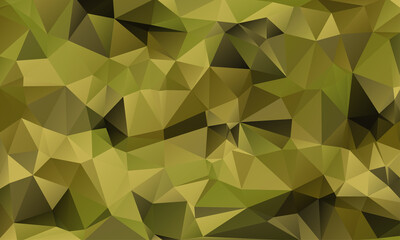 Abstract Vector Military Camouflage Background Made of Geometric Triangles Shapes