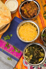 indian curry and rice