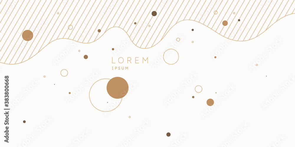 Poster modern backgrounds with abstract elements and dynamic shapes. compositions of colored spots. vector 