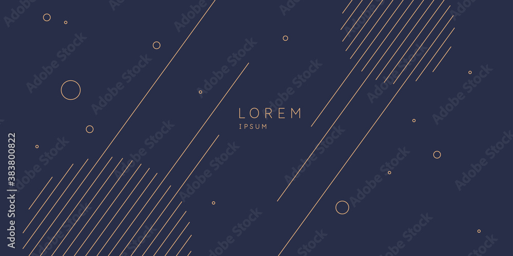 Poster abstract background with dynamic shapes. vector template