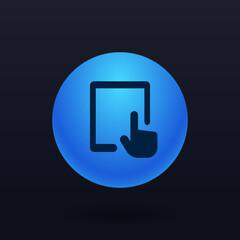 Touch Tablet - Button