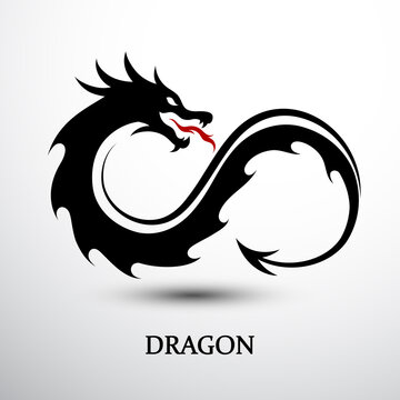 chinese dragon vector