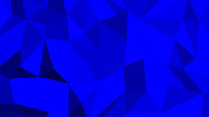 Blue abstract background. Geometric vector illustration. Colorful 3D wallpaper.