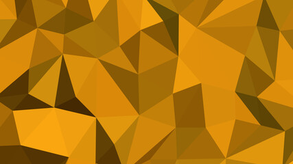 Dark goldenrod abstract background. Geometric vector illustration. Colorful 3D wallpaper.