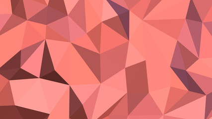 Obraz premium Light coral abstract background. Geometric vector illustration. Colorful 3D wallpaper.