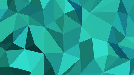 Fototapeta premium Light sea green abstract background. Geometric vector illustration. Colorful 3D wallpaper.