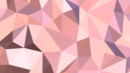 Pink abstract background. Geometric vector illustration. Colorful 3D wallpaper.