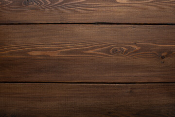 Brown wooden background for inscriptions.