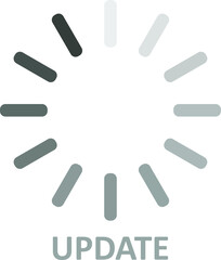 Download sign. Load icon. Load system. Data load. Loading bar. Froze computer. Load icon. Vector stock illustration