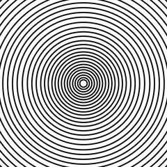 Stripes pattern. abstract geometric background. Concentric figure with alternating black and white stripes. star in lines. Repeating pattern.