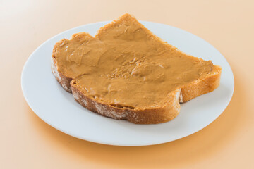 Sandwich of peanut butter