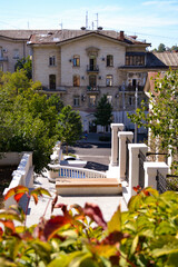 Architecture and courtyards of the city of Sevastopol.