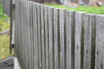 wooden fence