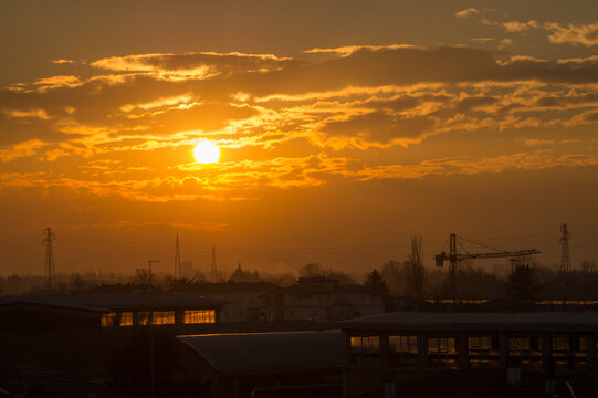 Parma sunset