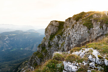 Ötscher peak, mountains in Austria