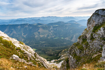 Ötscher peak, mountains in Austria