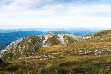 Fototapeta na wymiar Ötscher peak, mountains in Austria