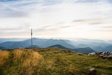 Ötscher peak, mountains in Austria