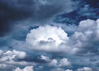 Obraz premium 雲と青空