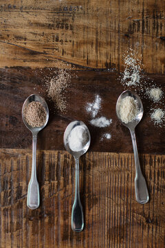 Spoon with spices