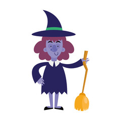 halloween pumpkin cartoon vector design