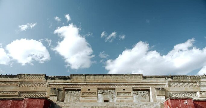 Ancient Archeological Mitla Palace Site