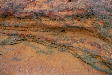 texture of  sandstone, geological background