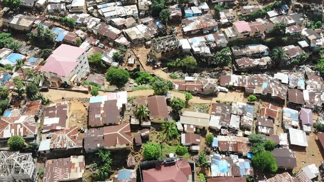 Building in the Africa, Sierra Leon, Pure area