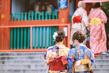 Girl at Yasaka Shrine,Kyoto, Japan