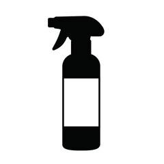 黒のスプレーボトル