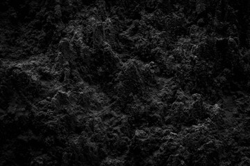 Black soil beautiful nature background for design