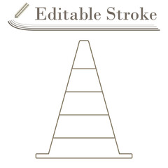 Icon Of Traffic Cone