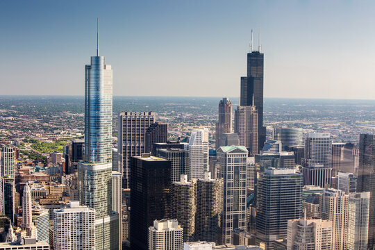 The Chicago Skyline in USA © FiledIMAGE
