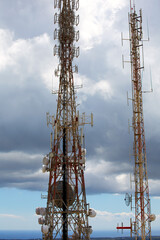 telecommunications tower telephony repeaters in Menorca