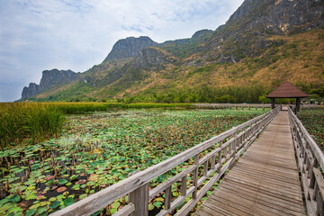 Fototapeta na wymiar Khao Sam Roi Yot National Park. Prachuap Khiri Khan Province, Thailand.