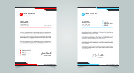 Abstract Letterhead Design Modern Business Letterhead Design Template
