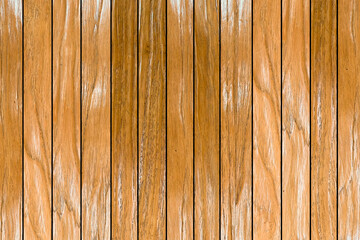 Fototapeta premium close up top view of modern sepia wood stripe vertical background for show , promote content or product on display 