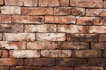 brick orange masonry. building wall. creative background