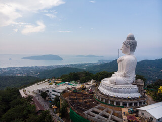 Big buddha one of the Phuket island most important and revered landmarks on Phuket island © themorningglory