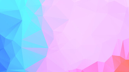 Obraz premium Abstract Color Polygon Background Design, Abstract Geometric Origami Style With Gradient. Presentation, Website, Backdrop, Cover, Banner, Pattern Template