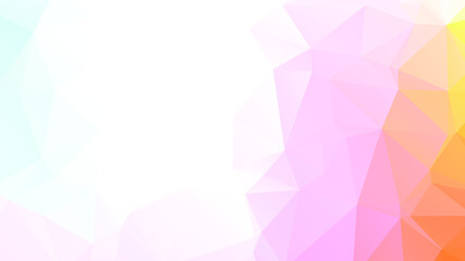 Obraz premium Abstract Color Polygon Background Design, Abstract Geometric Origami Style With Gradient. Presentation, Website, Backdrop, Cover, Banner, Pattern Template