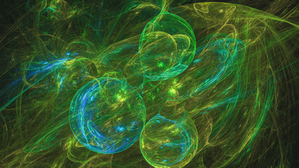 Abstract fractal background