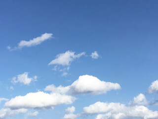 空と雲の青空背景