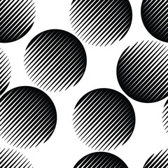 Seamless pattern with lines.Triangles
 unusual poster Design .Black Vector stripes .Geometric shape. Endless texture