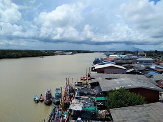 boats in the harbour